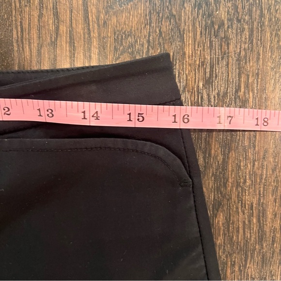 Faconnable Black Dress Pants Flat Front Straight Leg - Picture 5 of 8